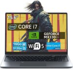 Pc portable 156 fhd - intel core i7 6600u (jusqu� 34ghz) - 16go ddr4 ram - ssd 512go - nvidia geforce ...