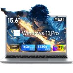 Pc portable - 156 full hd - intel pentium gold 6500y (jusqu� 34 ghz) - 16go ram ddr3 - ssd 512go - windows ...