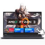 Pc portable 2 - en - 1 �cran tactile 360� flip amd ryzen 3 3200u (3. 5ghz) 15. 6 fhd 16go ram 512go ssd ...