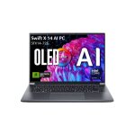 Pc portable acer swift sfx14 - 72g - 70qa 14. 5 oled 120 hz copilot + intel core ultra 7 32 go ram 1 ...