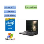 Pc portable hp compaq - windows xp - 1. 66ghz 1go 60go - 15 - port serie et parallele - ordinateur
