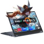 Pc portable - micrear - �cran tactile 360�flip - amd ryzen5 7430u(jusqu� 4. 3ghz) - ddr4 16go ram 512go ...
