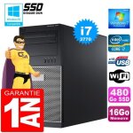 Pc tour dell 7010 core i7 - 3770 ram 16go disque 480 go ssd graveur dvd wifi w7