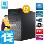 Pc tour dell optiplex 9010 - intel core i7 - 2600 - 16go ram - 2to disque - graveur dvd - wifi w7