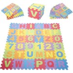 Pe - puzzle tapis b�b� en mousse dalles en mousse tapis de jeu lettres chiffres 36pcs (15. 5 * 15. 5cm) ...