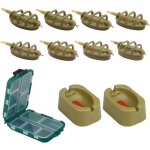 Pêche méthode feeder en ligne pour pêcher carpe pour mangeoires moule plastique de outils à appâts accessoires ... Pêche méthode feeder en ligne pour pêcher carpe pour mangeoires moule plastique de outils à appâts accessoires ...