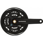 Pdalier vtt altus fc - m311 femme - shimano - trekking - 42 / 32 / 22 dents - axe carr - manivelle ...