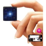 Peecla wifi camera espion hd ip surveillance mini sans fil mini cach�e int�rieur longue dur�e de vie ...