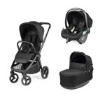 Peg - poussette trio city loop pro + viaggio lounge + nacelle pop up true black