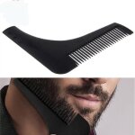 Peigne a barbe ou moustache rasage noir