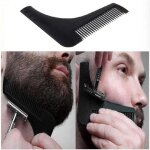 Peigne a barbe ou moustache rasage pr�cis noir