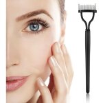 Peigne � cils brosse � sourcils s�parateur de cils pinceau cosm�tique avec couvercle pour filles et femmes ...