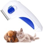 Peigne �lectrique anti - puces pour animaux domestiquespeigne de d�pouxbrosse �lectrique confortable ...