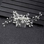 Peigne mari�e - �l�gant - perles - bijoux de cheveux - accessoire de mariage