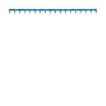 Peigne de raccordement neutre hager 18 modules 10mm� - barre de pontage hager 10mm� bleu 18 modules