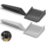 Peigne de tondeuse de coiffure portable tondeuse peigne pour barbier tout angle coupe coupe de cheveux ...