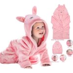 Peignoir de bain pour enfantpeignoir en peluchegarçon / fille à capucheanimal doux chaud polaire robe ... Peignoir de bain pour enfantpeignoir en peluchegarçon / fille à capucheanimal doux chaud polaire robe ...