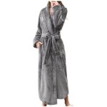 Peignoir de bain pour femme - en tissu �ponge - doux et chaud - pour sauna - en polaire[261]