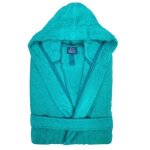 Alpes blanc - peignoir de bain xl mixte  capuche 100% coton 450g - absorbant doux et confortable ? ceinture ...