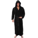 Peignoir de châle allongé en peluche dhiver pour hommes vêtements de maison manteau à manches longues ... Peignoir de châle allongé en peluche dhiver pour hommes vêtements de maison manteau à manches longues ...