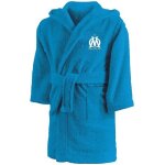 Peignoir enfant  capuche brod 100% coton om allez. taille : 6 - 8 ans