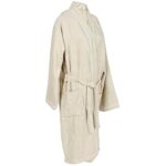 Peignoir - esprit - beige - coton - femme - intérieur Peignoir - esprit - beige - coton - femme - intérieur