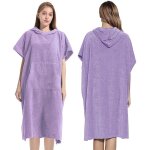 Peignoir serviette de surf � capuche adulte coupe - vent ext�rieur super absorbant compact l�ger taille ...