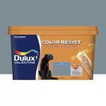 Peinture acrylique dulux valentine color resist mat bleu gris 25 l