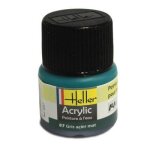 Peinture acrylique  leau pour maquettes - heller - 87 gris acier mat - contenance 12 ml - adulte