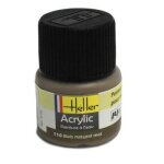 Peinture acrylique  leau pour maquettes - heller - bois naturel mat - contenance 12 ml