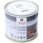 Peinture acrylique satine - jafep - blanc pro - 05 l - intrieur / extrieur - lessivable