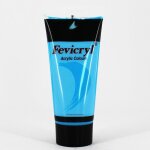 Peinture acrylique en tube cerulean blue 200ml - amt