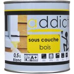 Peinture - addict - sous - couche bois - blanc - ext�rieur - 0. 5l