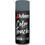 Peinture arosol julien color touch brillant - gris anthracite - 400 ml