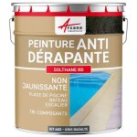 Peinture antid�rapante pour sol ext�rieur - solthane rd 6 kg - gris basalte - ral 7012