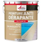 Peinture antid�rapante pour sol ext�rieur - solthane rd - 6 kg telegris 4 - ral 7047