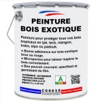 Peinture bois exotique - 5 l - codeve bois - ral 7016 - gris anthracite