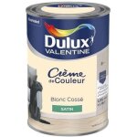 Peinture - dulux valentine - blanc cass� - monocouche - satin� - glyc�rophtalique