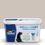 Peinture - dulux valentine - color resist - grain de sable - satin - 2 l