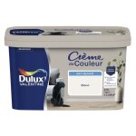 Peinture - dulux valentine - crme de couleur - blanc mat - 25l - acrylique - monocouche