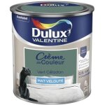 Peinture - dulux valentine - cr�me de couleur - vert c�ladon - mat - 0. 5l