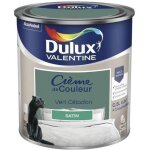 Peinture - dulux valentine - cr�me de couleur - vert c�ladon - satin� - 05l