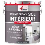 Peinture epoxy sol - revepoxy deco 2. 5 kg (jusqu 12. 5 m en 2 couches) - gris fer - ral 7011