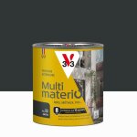 Peinture ext�rieure bois fer plastique v33 noir satin� 0. 5l