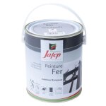 Peinture fer antirouille jafep peinture fer 25 l gris souris
