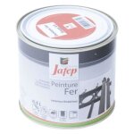 Peinture fer antirouille - marque - rouge vif - 05 l - monocouche - brillant