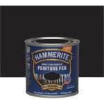 Peinture - julien - hammerite fer martel� - 0. 25 l - noir - brillant
