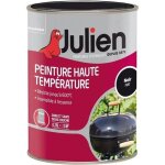 Peinture haute temprature - julien - 250 ml - noir mat - rsiste jusqu 600c - utilisation facile