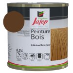 Peinture - jafep - chocolat - 05 l - satine - glycrophtalique