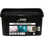 Peinture - kalitt deco - multi supports - satin taupe - 25l - acrylique - int�rieur